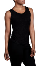 Load image into Gallery viewer, Glitter Glam Tank Black
