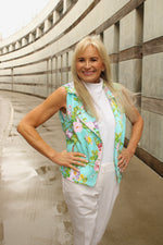 Load image into Gallery viewer, Palm Springs Floral Sequin Vest
