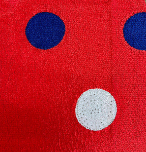 Red White and Blue Dot