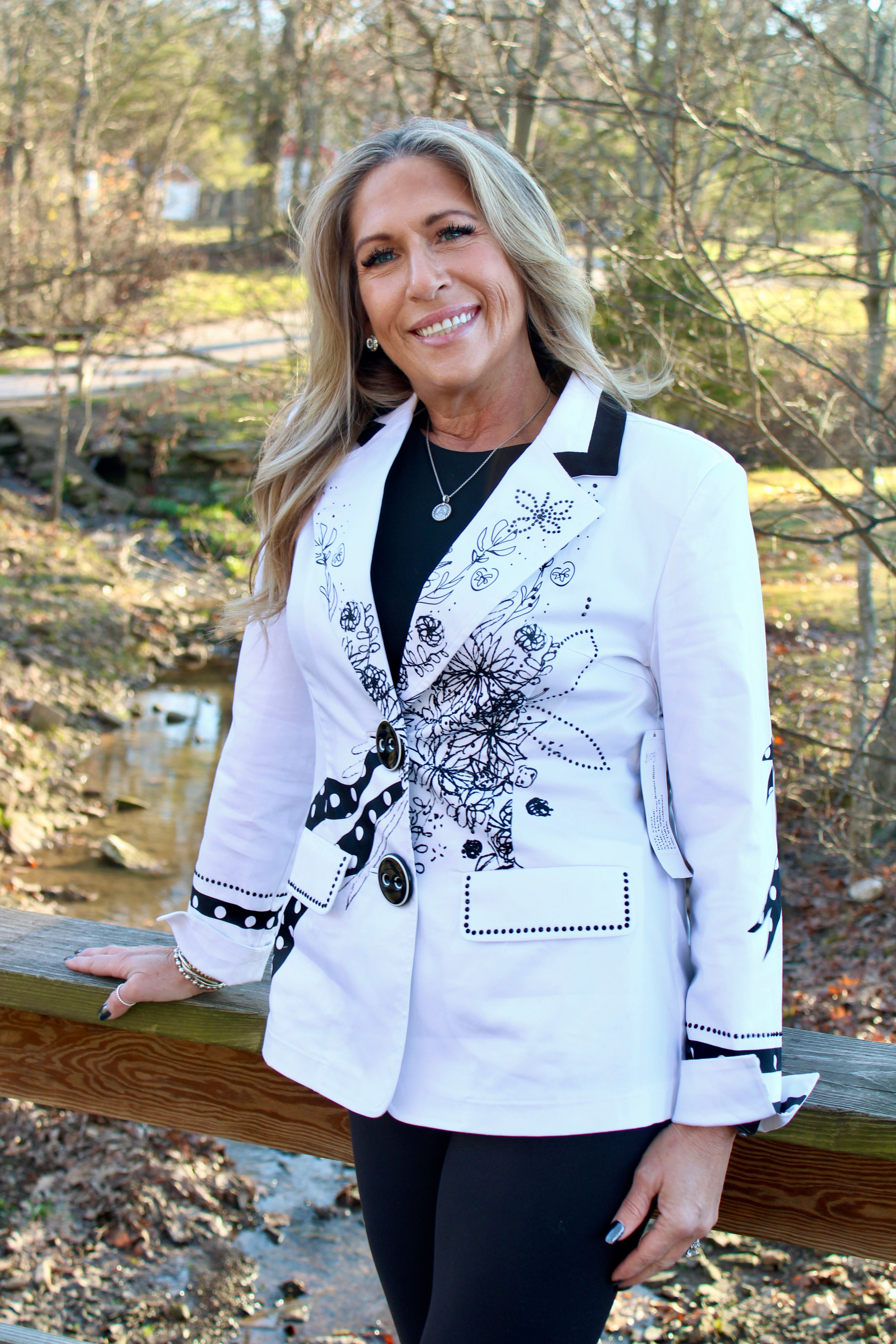 The Fly Away Bouquet Blazer