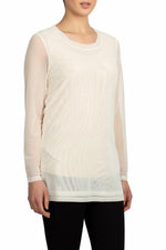 Load image into Gallery viewer, Mesh Long Sleeve Top - Multiple Colors
