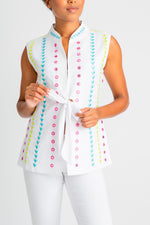 Load image into Gallery viewer, Colorful Vines Vest
