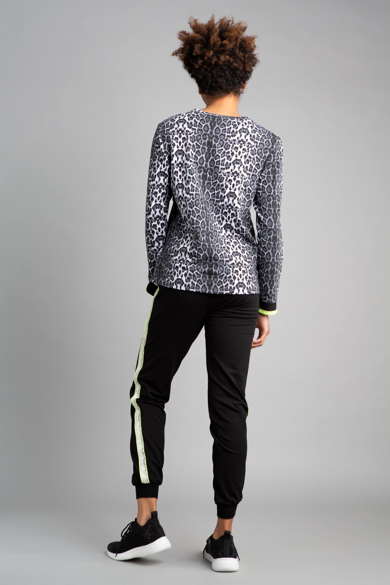 Animal Colorblock Top
