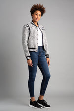 Load image into Gallery viewer, SALT &amp; PEPPA TWEED BOMBER
