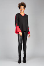 Load image into Gallery viewer, Faux Suede Shimmer Top
