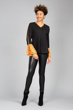 Load image into Gallery viewer, Faux Suede Shimmer Top
