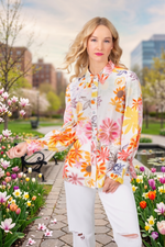 Load image into Gallery viewer, Soft Crepe Blouse Sunshine Multi
