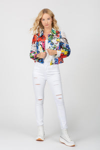 Garden Lace Jean Jacket