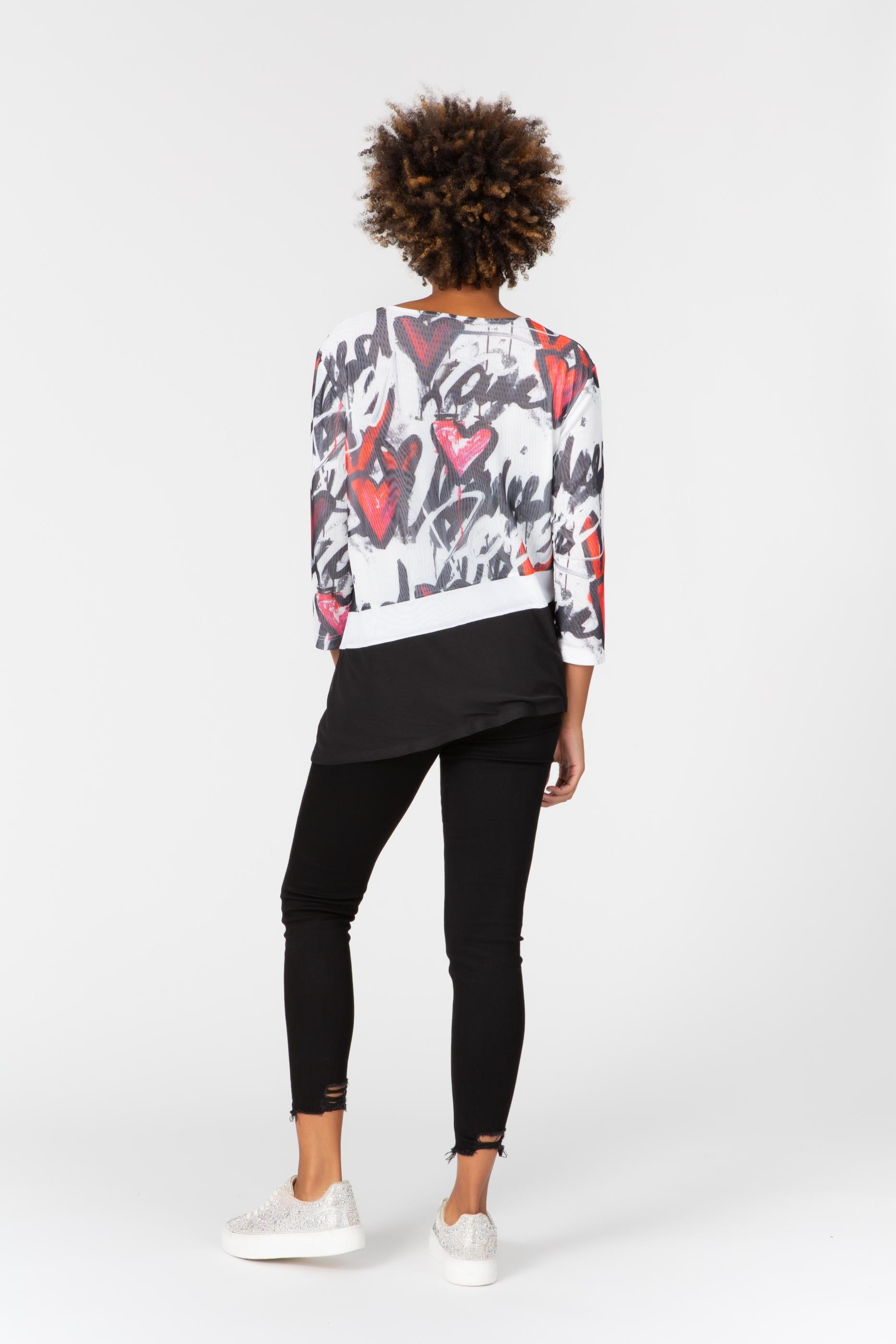 Colorblock Kissing Booth Top