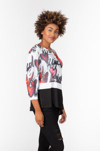 Colorblock Kissing Booth Top