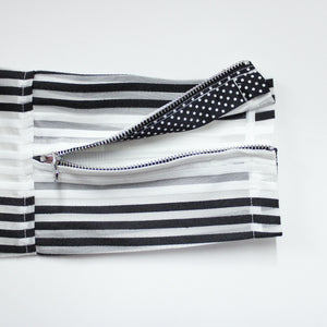 Bold Vertical Stripe  Cargo Topper