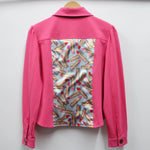 Load image into Gallery viewer, Bridget&#39;s Colorful Patches Lipstick Jacket
