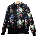 Load image into Gallery viewer, Floral Diamond Trellis Bomber Jacket
