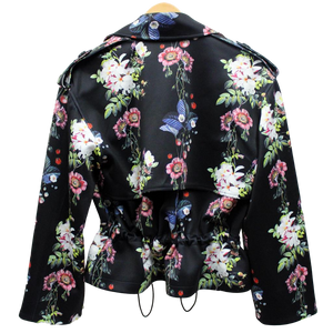 Floral Diamond Trellis Utility Jacket