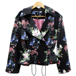 Load image into Gallery viewer, Floral Diamond Trellis Utility Jacket
