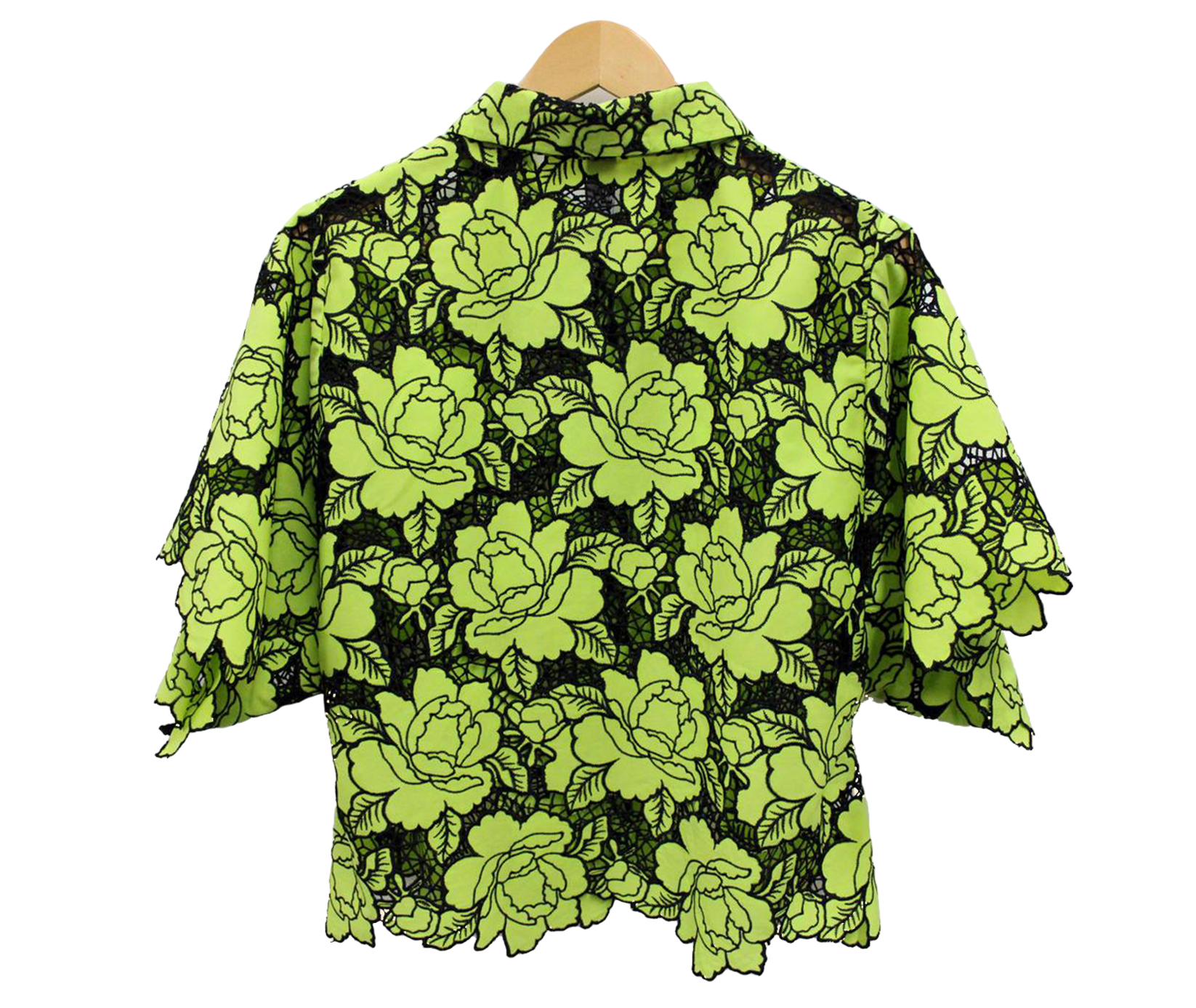 Lazer Garden Shirt Kiwi / Black