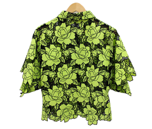 Lazer Garden Shirt Kiwi / Black