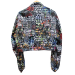 Load image into Gallery viewer, Petals of Color Cropped &amp; Sporty  Jacket
