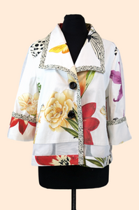 Gabriella's Floral Swing Jacket