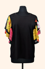 Load image into Gallery viewer, Colorful Floral Burst Tee
