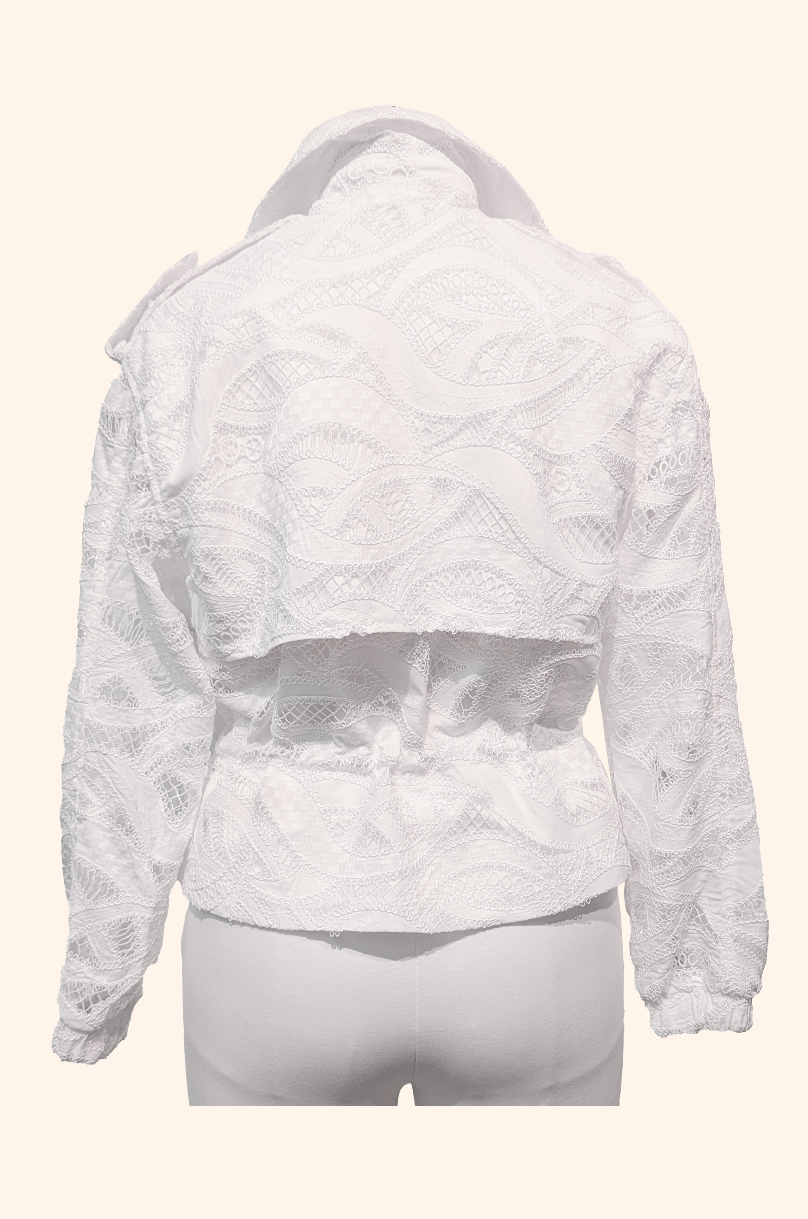 Sculpted Soutache Utility Jacket