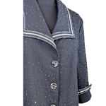 Load image into Gallery viewer, Twinkle Sparkle Easy Swing Denim Jacket
