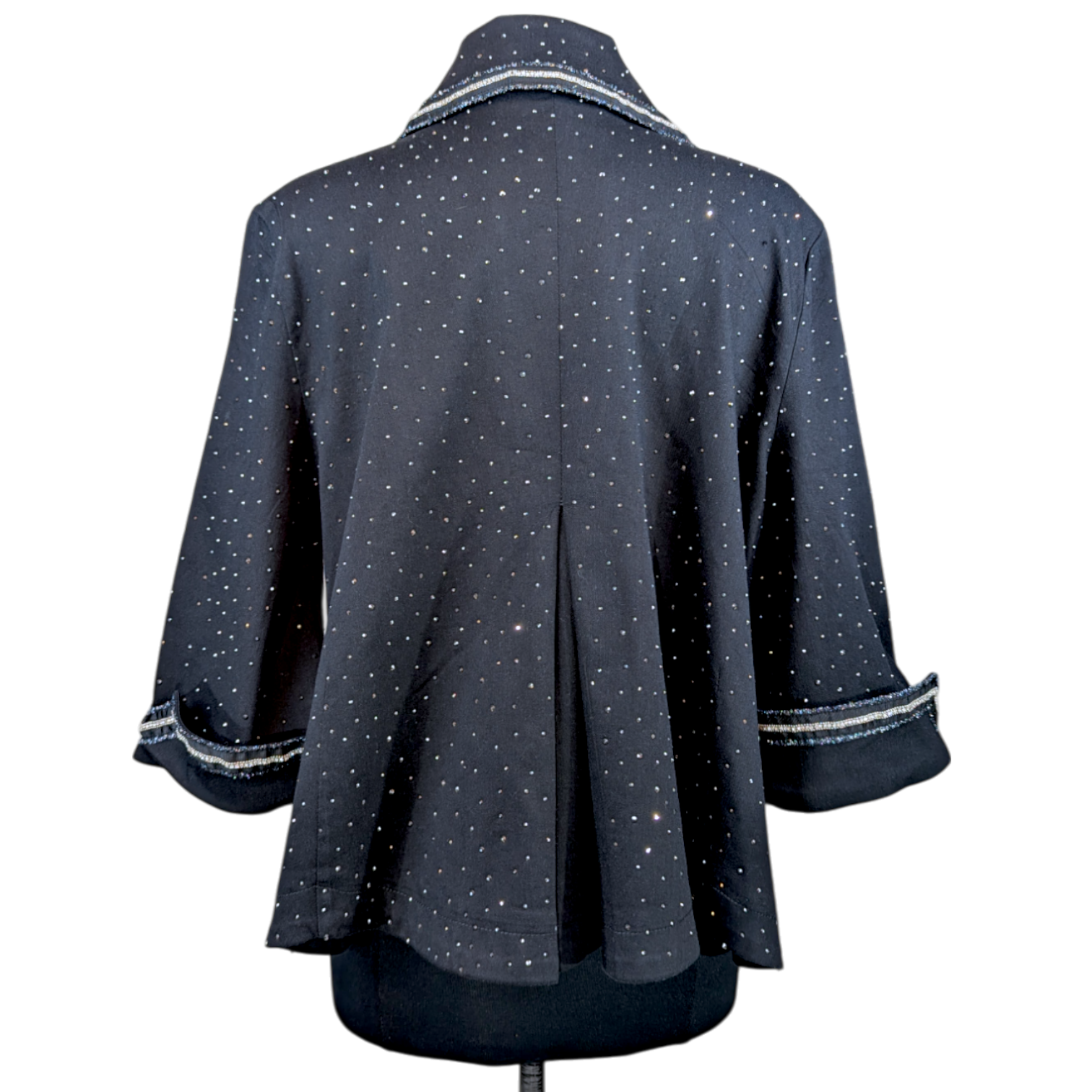 Twinkle Sparkle Easy Swing Denim Jacket