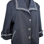 Load image into Gallery viewer, Twinkle Sparkle Easy Swing Denim Jacket
