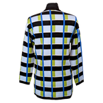 Load image into Gallery viewer, Jacquard Poodle Plaid Cardigan
