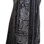 Load image into Gallery viewer, Glossy Quilted Floral Vest
