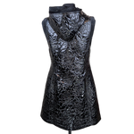 Load image into Gallery viewer, Glossy Quilted Floral Vest
