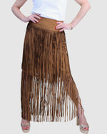 Load image into Gallery viewer, Fringe Sachay Skirt
