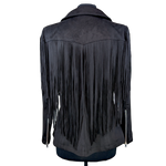Load image into Gallery viewer, Fringe Sachay Moto Jacket
