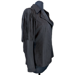 Load image into Gallery viewer, Fringe Sachay Moto Jacket
