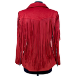 Load image into Gallery viewer, Fringe Sachay Moto Jacket
