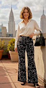 Load image into Gallery viewer, Circles 'Du Jour' Wide leg Pant
