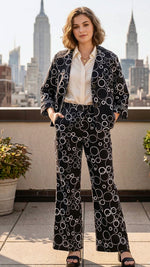 Load image into Gallery viewer, Circles 'Du Jour' Wide leg Pant
