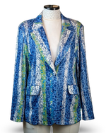 Load image into Gallery viewer, Uptown Leopard Blazer
