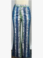 Load image into Gallery viewer, Uptown Leopard Flare Leg Pant
