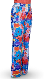 Load image into Gallery viewer, Calypso Get-Away Sequin Flare leg Pant

