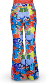 Load image into Gallery viewer, Calypso Get-Away Sequin Flare leg Pant
