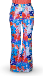 Load image into Gallery viewer, Calypso Get-Away Sequin Flare leg Pant
