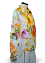 Load image into Gallery viewer, Watercolor Floral Pop Over Top
