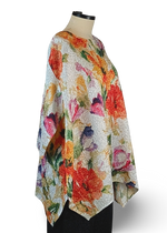 Load image into Gallery viewer, Watercolor Floral Crinkle Top
