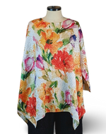 Load image into Gallery viewer, Watercolor Floral Crinkle Top
