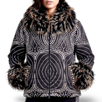 Load image into Gallery viewer, Bling Time Scuba Mini Puffer Jacket
