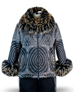 Load image into Gallery viewer, Bling Time Scuba Mini Puffer Jacket
