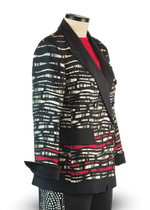 Load image into Gallery viewer, A Dash of Red  Graphic Blazer
