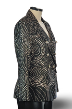 Load image into Gallery viewer, Pearl Motif Jacquard Blazer
