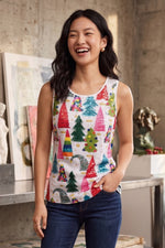 Load image into Gallery viewer, Christmas Tree Bonanza Sleeveless Tank
